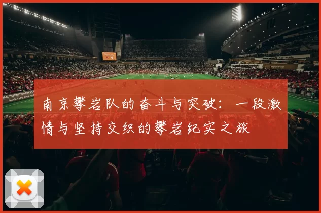 南京攀岩队的奋斗与突破：一段激情与坚持交织的攀岩纪实之旅
